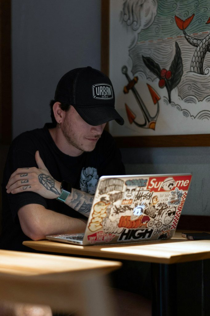 Custom Street Art Stickers Perfect for Laptops and Notebooks