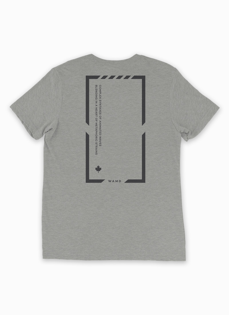 Tri-blend Unisex Athletic Grey Syntaxes Digital Thoughts T-shirt