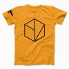 Unisex Yellow Gold Hexa Geometric Series T-shirt